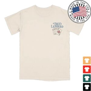 kenny Def Leppard Merch Store The Las Vegas Residency Card Shirts