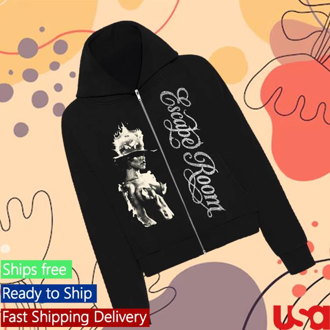 Defjam Shop Merch Tey's Note Zip Hoodie In Black 3 Defjam Shop Merch Tey's Note Zip Hoodie In Black