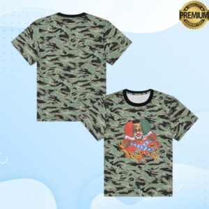 kenny Denim Tears Merch Store Clown Tee Camoaa
