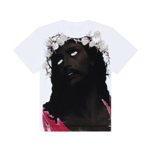 kenny Denim Tears Merch Store Crown Made Of Cotton Tee White