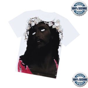 kenny Denim Tears Merch Store Crown Made Of Cotton Tee Whitea