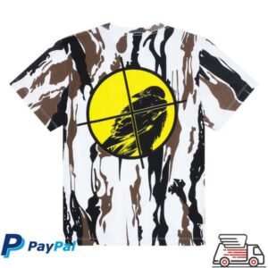 kenny Denim Tears Merch Store Jim Crow Hunt Tee White Camoa