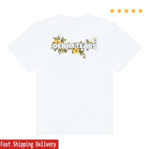 kenny Denim Tears Merch Store Judas Kiss Tee Whitea