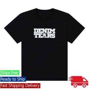 kenny Denim Tears Merch Store Most Dangerous Tee Black