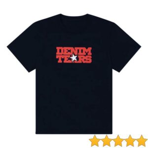 kenny Denim Tears Merch Store Most Dangerous Tee Navy