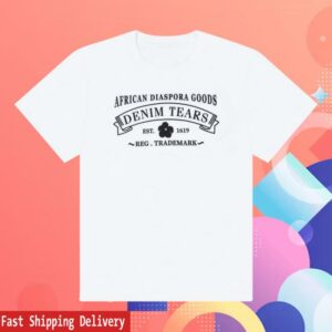 kenny Denim Tears Merch Store Thomas Orito Rbg Print Tee White