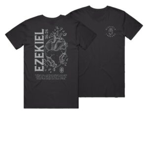 Disciple Threads Merch Store Heart Of Flesh Shirt Black