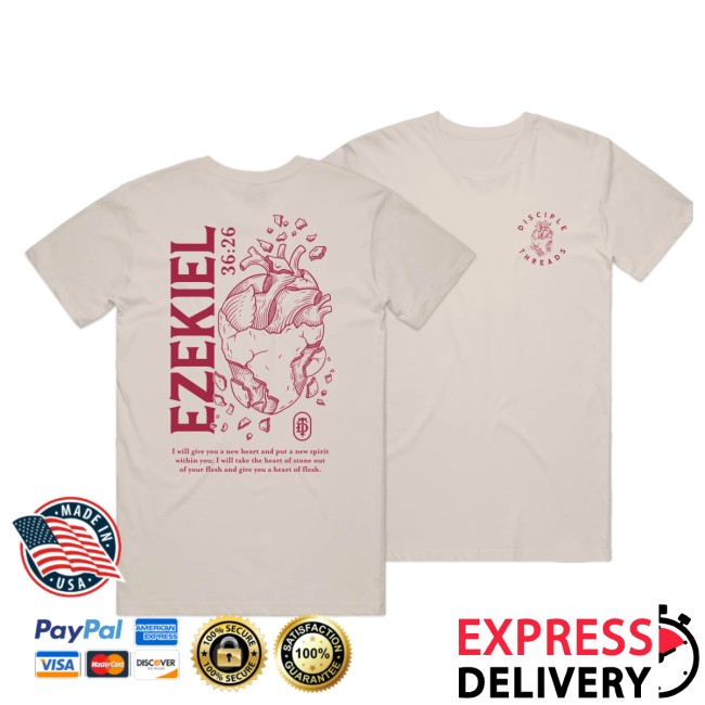 Disciple Threads Merch Store Heart Of Flesh Shirt 2 Disciple Threads Merch Store Heart Of Flesh Shirt