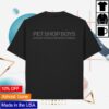 kenny Dover Street Market Merch Store Pet Shop Boys Tee 1 Blacka