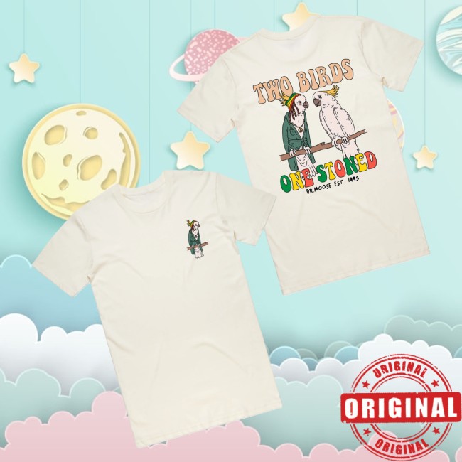 Dr Moose Merch Two Birds T-Shirt 3 Dr Moose Merch Two Birds T-Shirt