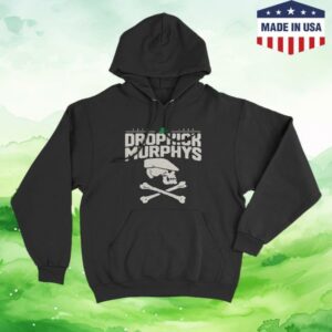 Dropkick Murphys Store Merch Shop Skull Emblem Hoodie