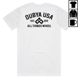 kenny Dubya Merch Store Dubya Rocker Tee White