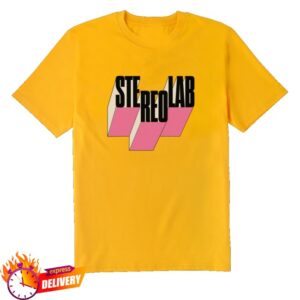 kenny Duophonic Merch Store Stereolab Instant Holograms Logo Shirt Yellow