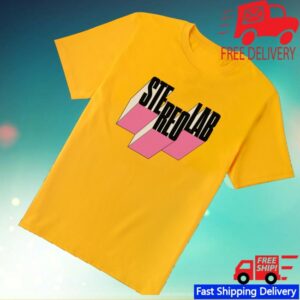kenny Duophonic Merch Store Stereolab Instant Holograms Logo Shirt Yellows