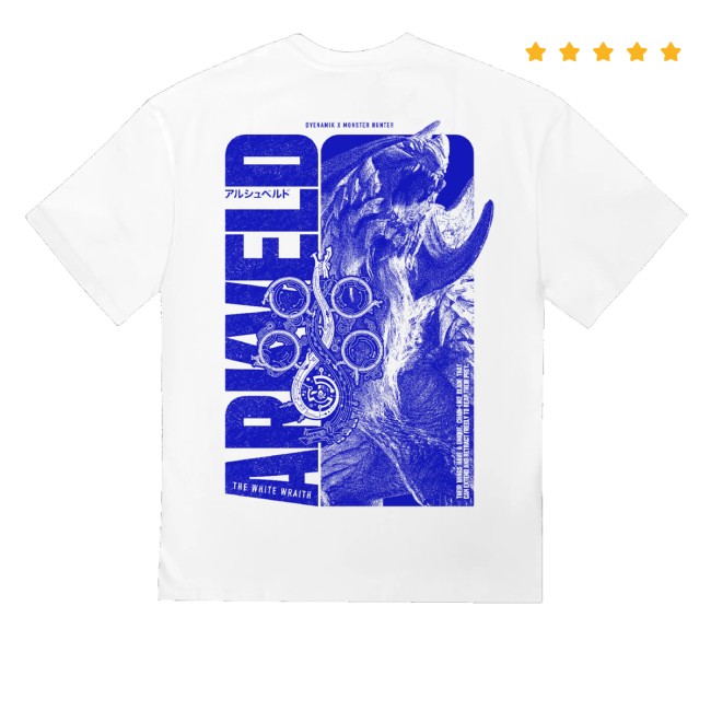 Dyenamik Merch Store Monster Hunter Arkveld Shirt 3 Dyenamik Merch Store Monster Hunter Arkveld Shirt