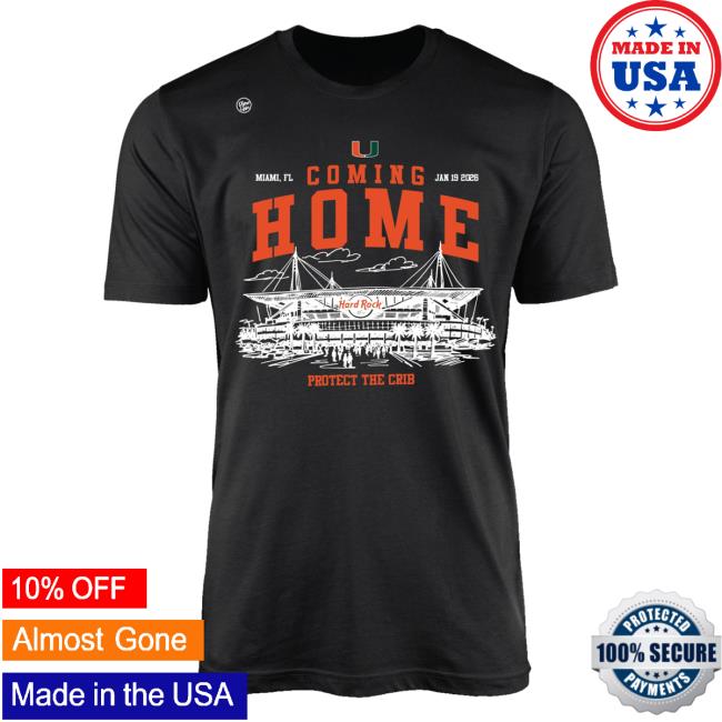 kenny Dymelyfe Merch Shop Miami Hurricanes Mens Coming Home Tee kenny Dymelyfe Merch Shop Miami Hurricanes Mens Coming Home Tee