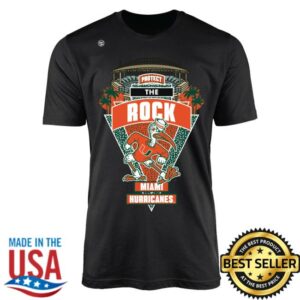kenny Dymelyfe Merch Shop Miami Hurricanes Protect The Rock Tee