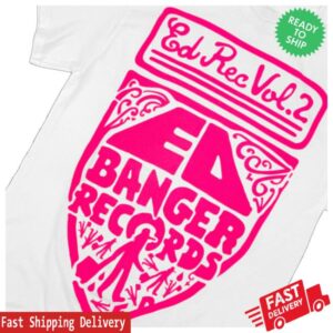 kenny Ed Banger Records Store Merch Ed Rec Vol2 T Shirtw