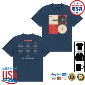 kenny Elbow Merch Store Audio Vertigo Usa Canada 2025 Tour Shirt Navy0 kenny Elbow Merch Store Audio Vertigo Usa Canada 2025 Tour Shirt Navy0