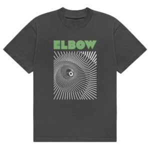 kenny Elbow Merch Store Elbow Spiral Shirt Charcoal