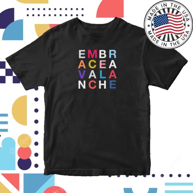 Embrace Store Store Merch Shop Avalanche T-Shirt 2 Embrace Store Store Merch Shop Avalanche T-Shirt