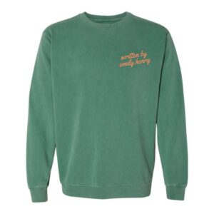kenny Emily Henry Merch Store Written By Emily Henry Crewneck Sweatshirt