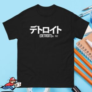 kenny Epyon Royal Merch Store Detroit Katakana Written In Japanese Unisex Tee