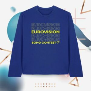 kenny Eurovision Song Contest Merch Shop Repeat Logo Long Sleeve T Shirt