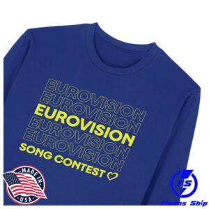 kenny Eurovision Song Contest Merch Shop Repeat Logo Long Sleeve T Shirte