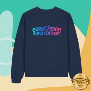 kenny Eurovision Song Contest Merch Store Gradient Logo Sweatshirt Navy