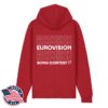 kenny Eurovision Song Contest Merch Store Repeat Logo Zip Thru Hoodie Red