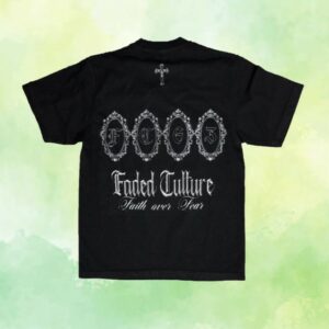 kenny Faded Culture Store Merch Faith Over Fear Shirts