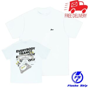 kenny Farci Studio Store Merch Shop Tee Trance White