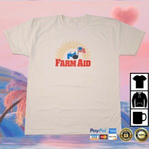 kenny Farm Aid Merch Sunburst Farm Aid Tee