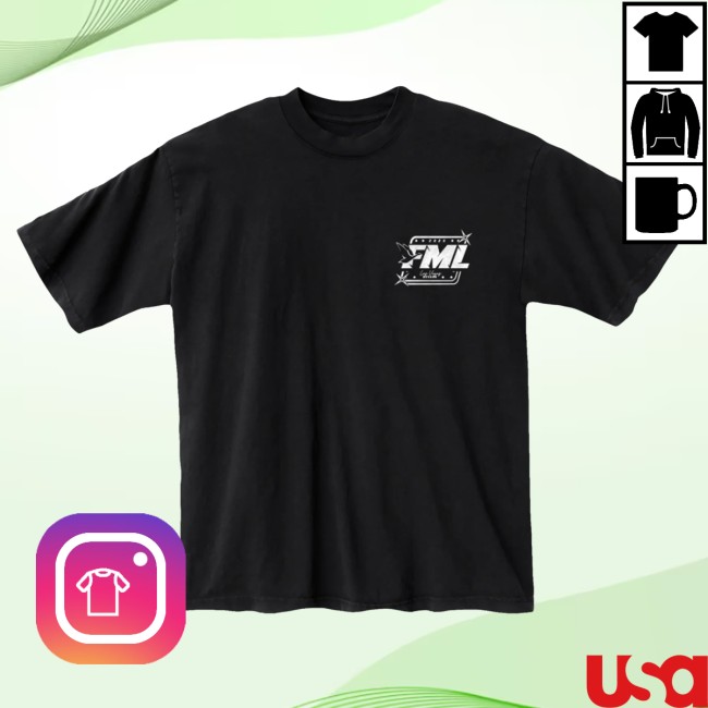 kenny Fl0m Store Fml Basic Tee kenny Fl0m Store Fml Basic Tee