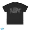 kenny Flatspot Records Merch Store Flatspot Records Outline Shirt Blackss