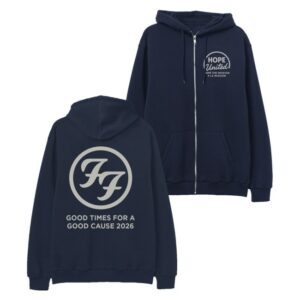 kenny Foo Fighters Merch Hope United Zip Hoodie0