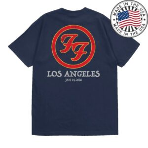 kenny Foo Fighters Store Merch Retro Event Shirt