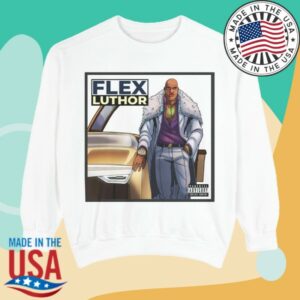 For All Nerds Merch Store The Flex Luthor Sweatshirt