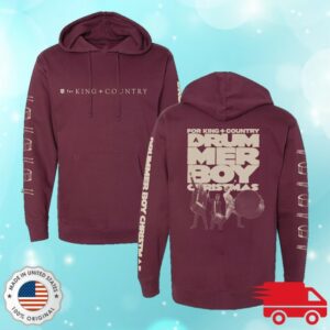 kenny For King Country Merch Store A Drummer Boy Christmas Hoodie