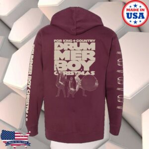kenny For King Country Merch Store A Drummer Boy Christmas Hoodies