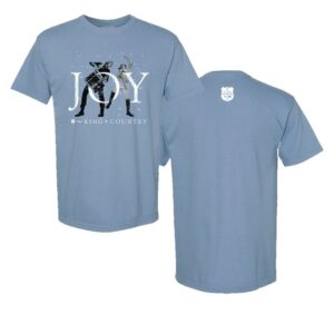 kenny For King Country Merch Store Joy Shirt Light Blue