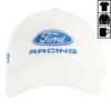 kenny Ford Merchandise Store Shop Ford Racing Logo White Slide Back Hat