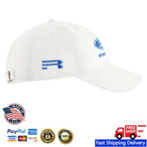 kenny Ford Merchandise Store Shop Ford Racing Logo White Slide Back Hats