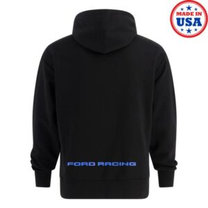 kenny Ford Racing Merch Store Ford Racing Logo Black Graphic Hoodiea