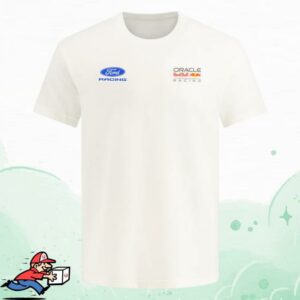 kenny Ford Racing Merch Store Ford Racing X Oracle Red Bull Racing Mens T Shirt