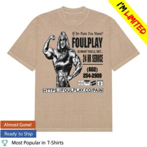kenny Foulplay Store Merch Mass Gainer Shirt