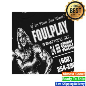 kenny Foulplay Store Merch Mass Gainer Shirt Black
