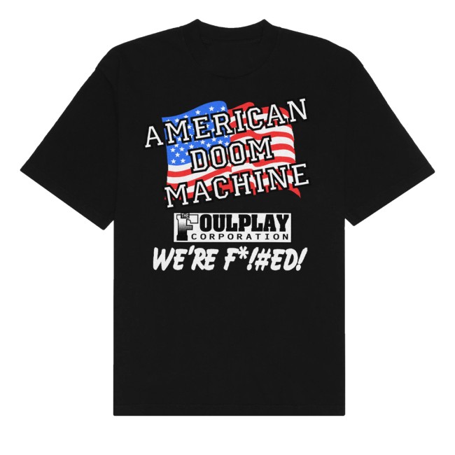 kenny Foulplay Store Merch Sanctions Shirt Black kenny Foulplay Store Merch Sanctions Shirt Black