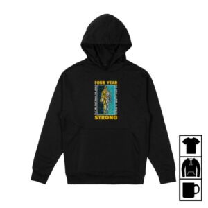 Four Year Strong Merch Store Split Down The Middle Hoodie